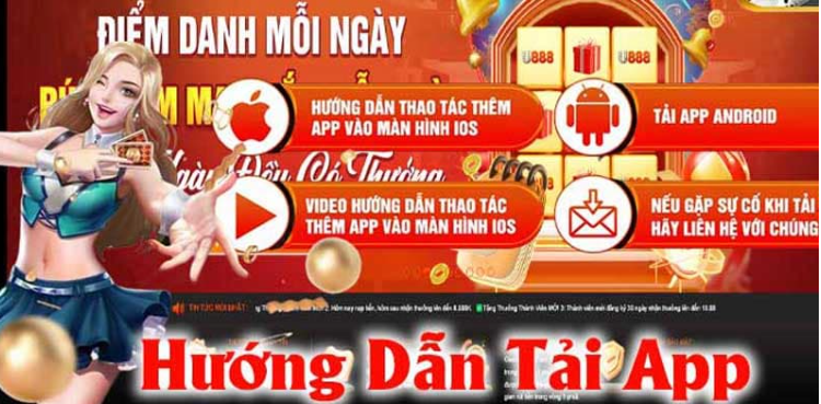 Ưu đãi hấp dẫn khi tải app U888 Ưu đãi hấp dẫn khi tải app U888