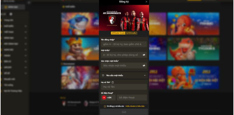 Đăng ký thành viên nhận ngay ưu đãi hấp dẫn tại Bj88