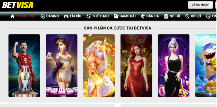 Link vào trang chủ mới nhất năm 2024 của nhà cái BETVISA.